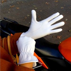 REAL LEATHER PALOMA WOOL GLOVES